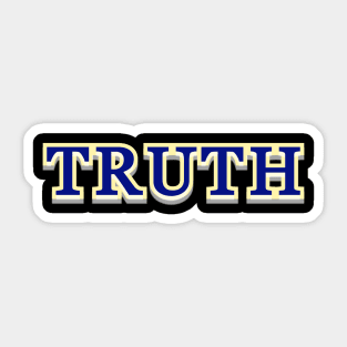 Truth Sticker